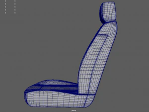 Car Seat 013 3D Model
