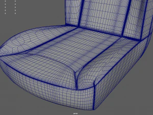 Car Seat 013 3D Model