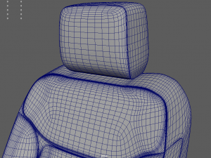 Car Seat 013 Modèle 3D