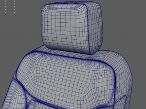 Car Seat 013 3D Model