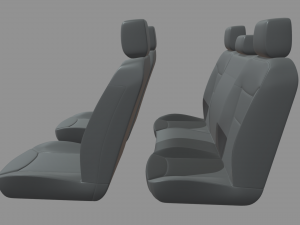 Car Seat 014 3D Model
