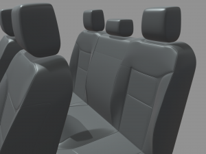 Car Seat 014 3D Model