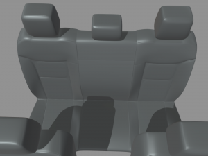 Car Seat 014 3D Model