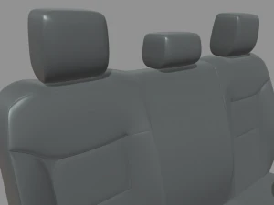 Car Seat 014 3D Model