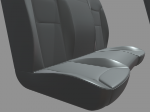 Car Seat 014 3D Model