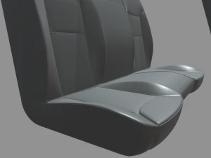 Car Seat 014 3D Model
