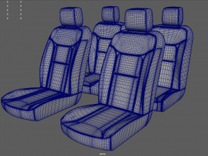 Car Seat 014 3D Model