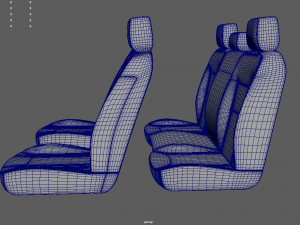 Car Seat 014 3D Model