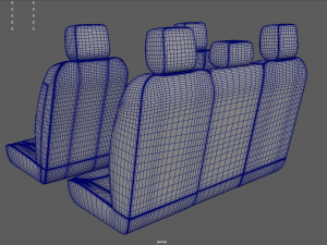 Car Seat 014 3D Model