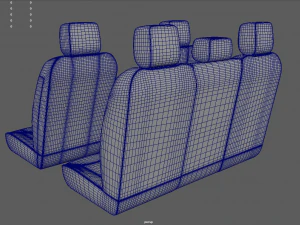 Car Seat 014 3D Model