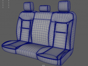 Car Seat 014 3D Model