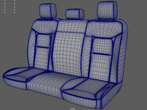 Car Seat 014 3D Model