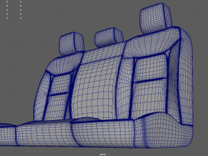 Car Seat 014 3D Model