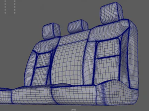 Car Seat 014 3D Model