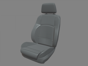 Car Seat 015 Modello 3D