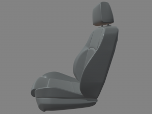 Car Seat 015 3D 模型