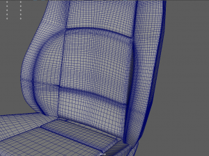 Car Seat 015 3D 模型