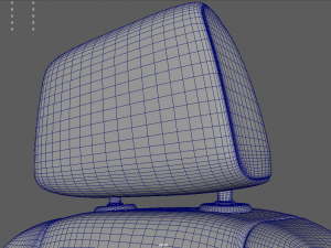 Car Seat 015 3D 模型