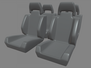 Car Seat 016 3D Model