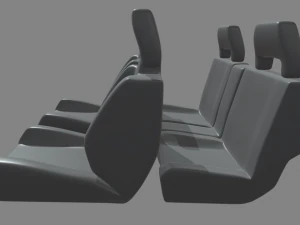 Car Seat 016 3D Model