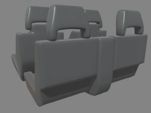 Car Seat 016 3D Model