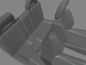 Car Seat 016 3D Model