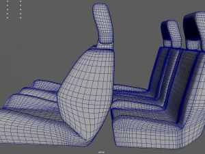 Car Seat 016 3D Model