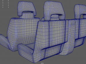 Car Seat 016 3D 모델