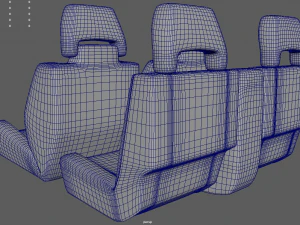 Car Seat 016 3D Model