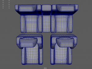 Car Seat 016 3D 모델