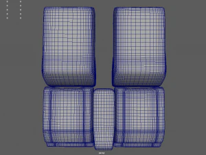 Car Seat 016 3D Model