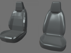 Car Seat 017 3D Model