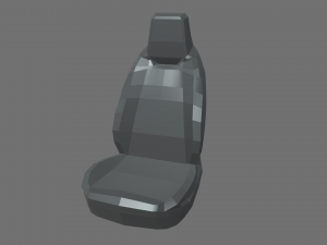 Car Seat 017 3D मॉडल
