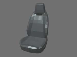 Car Seat 017 3D Model