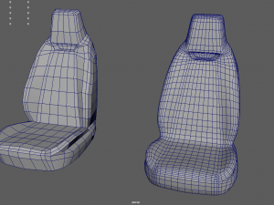 Car Seat 017 3D मॉडल