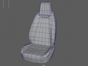 Car Seat 017 3D मॉडल