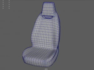 Car Seat 017 3D Model
