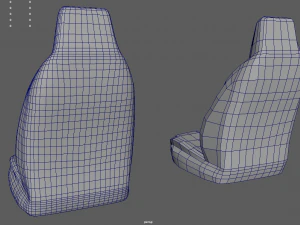 Car Seat 017 3D Model