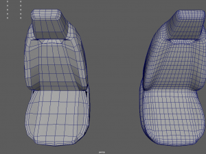 Car Seat 017 3D मॉडल