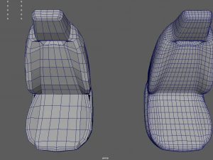 Car Seat 017 3D Model