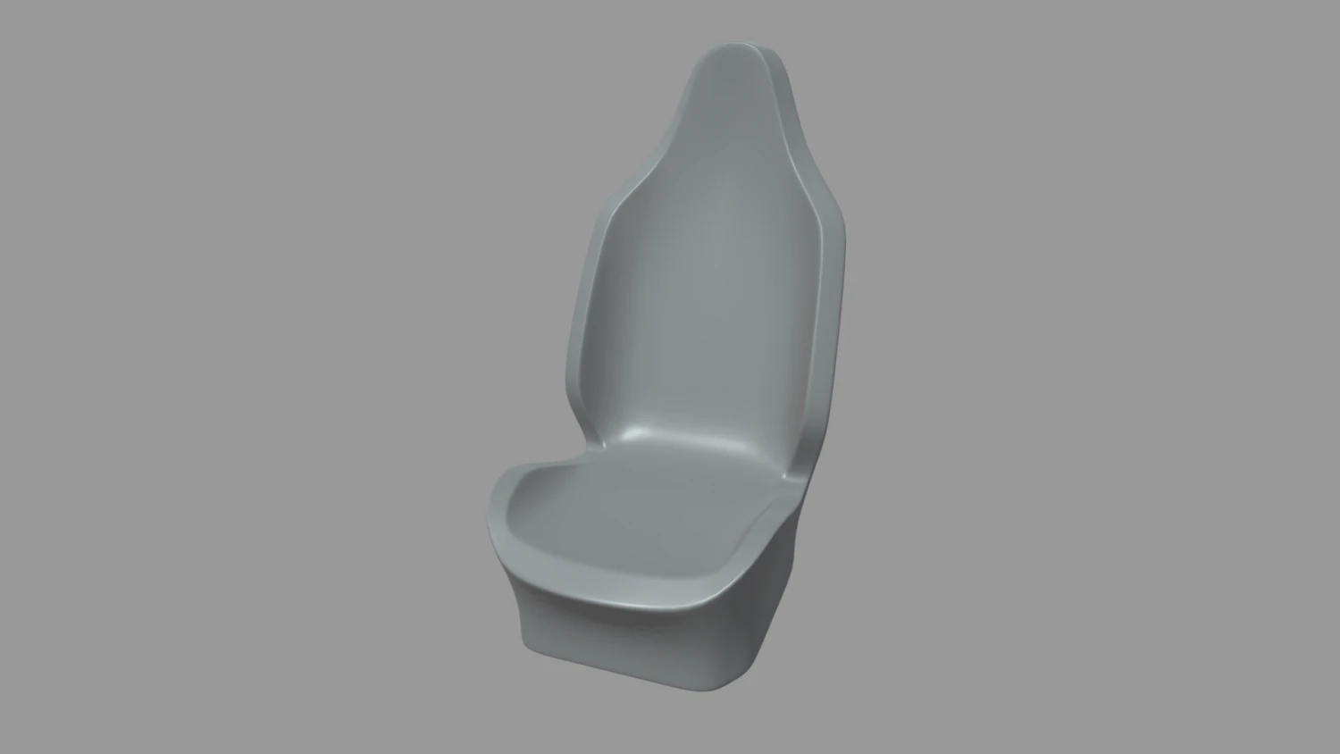 Car Seat 018 3D Model .c4d .max .obj .3ds .fbx .stl .blend 