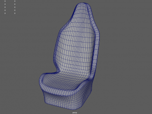 Car Seat 018 3D Model
