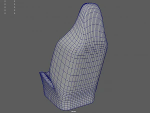 Car Seat 018 3D Model