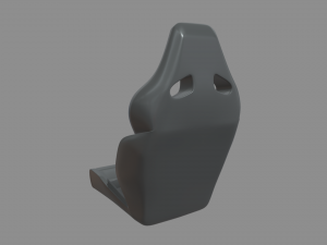 Car Seat 019 Model 3D