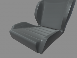 Car Seat 019 Model 3D