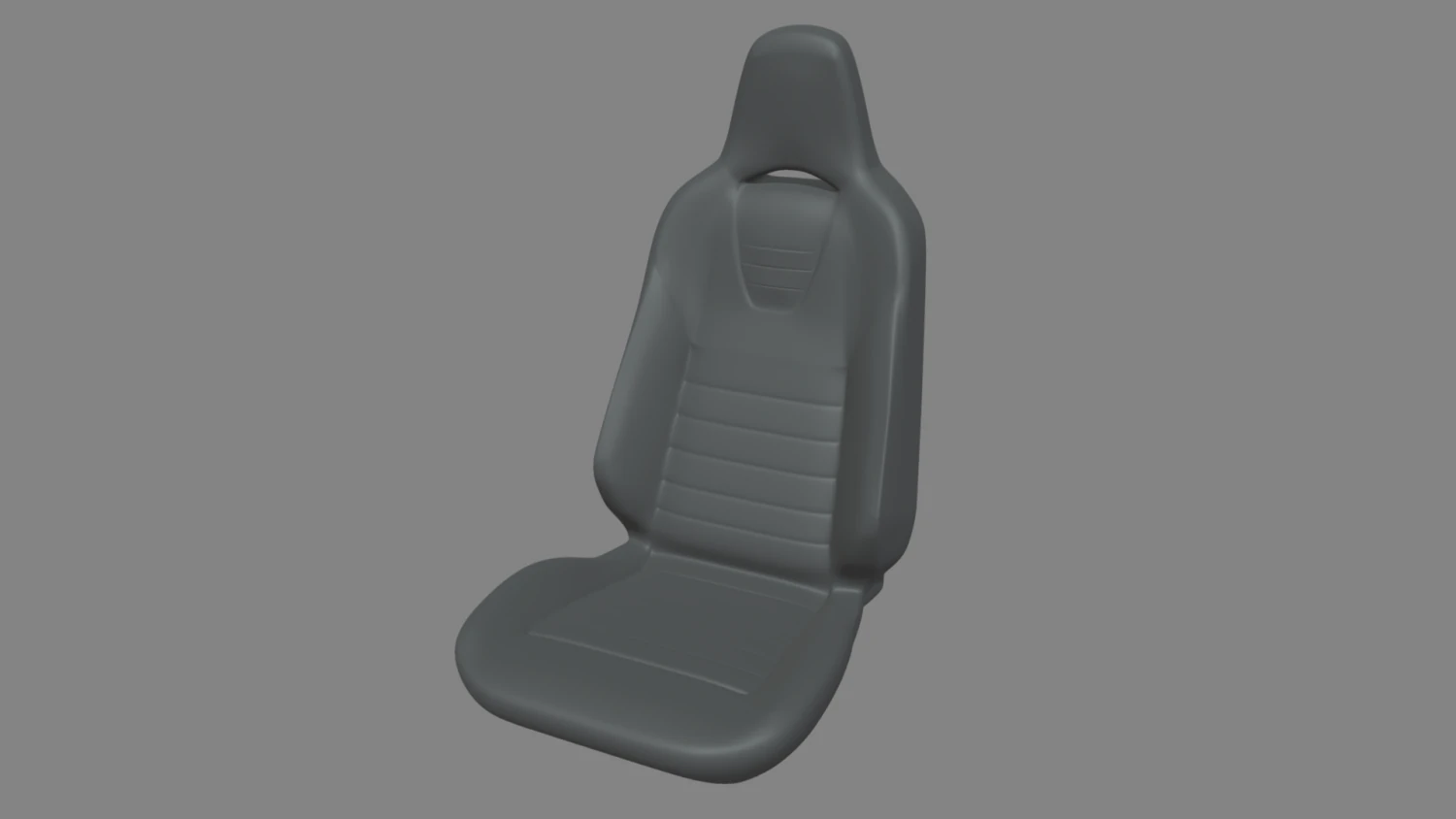Car Seat 020 3D Model .c4d .max .obj .3ds .fbx .stl .blend 