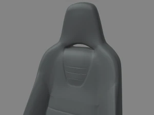 Car Seat 020 3D Model