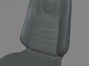 Car Seat 020 Modèle 3D