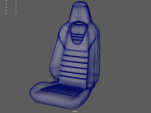Car Seat 020 3D Model