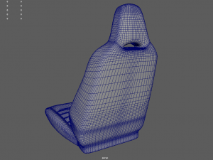 Car Seat 020 Modèle 3D